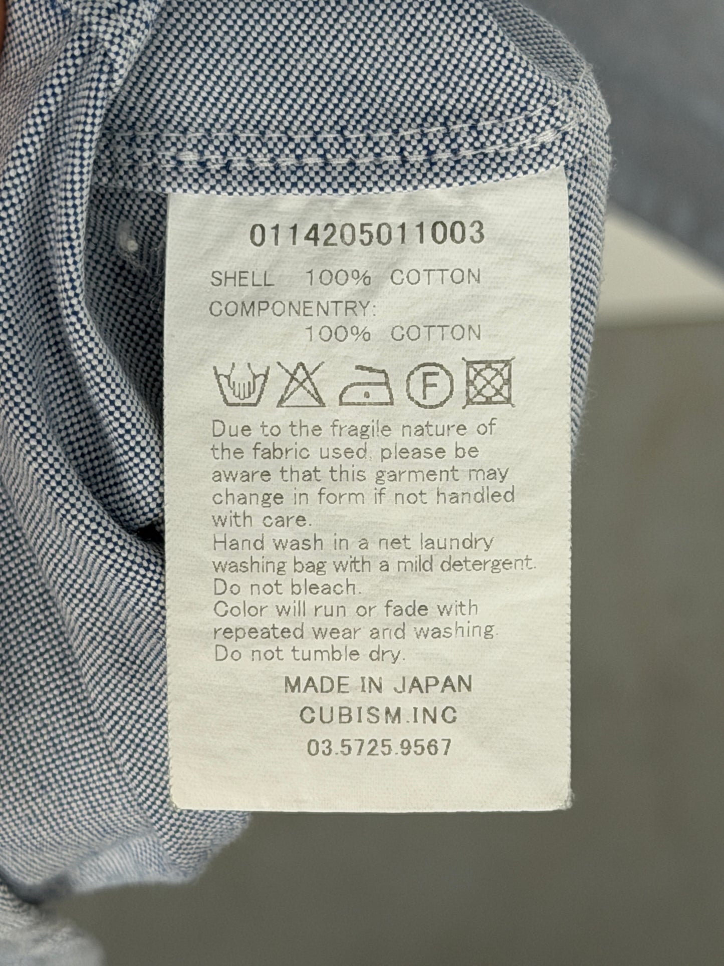 FW14 Albacore Kapa Shirt L/S (Giza Ox)