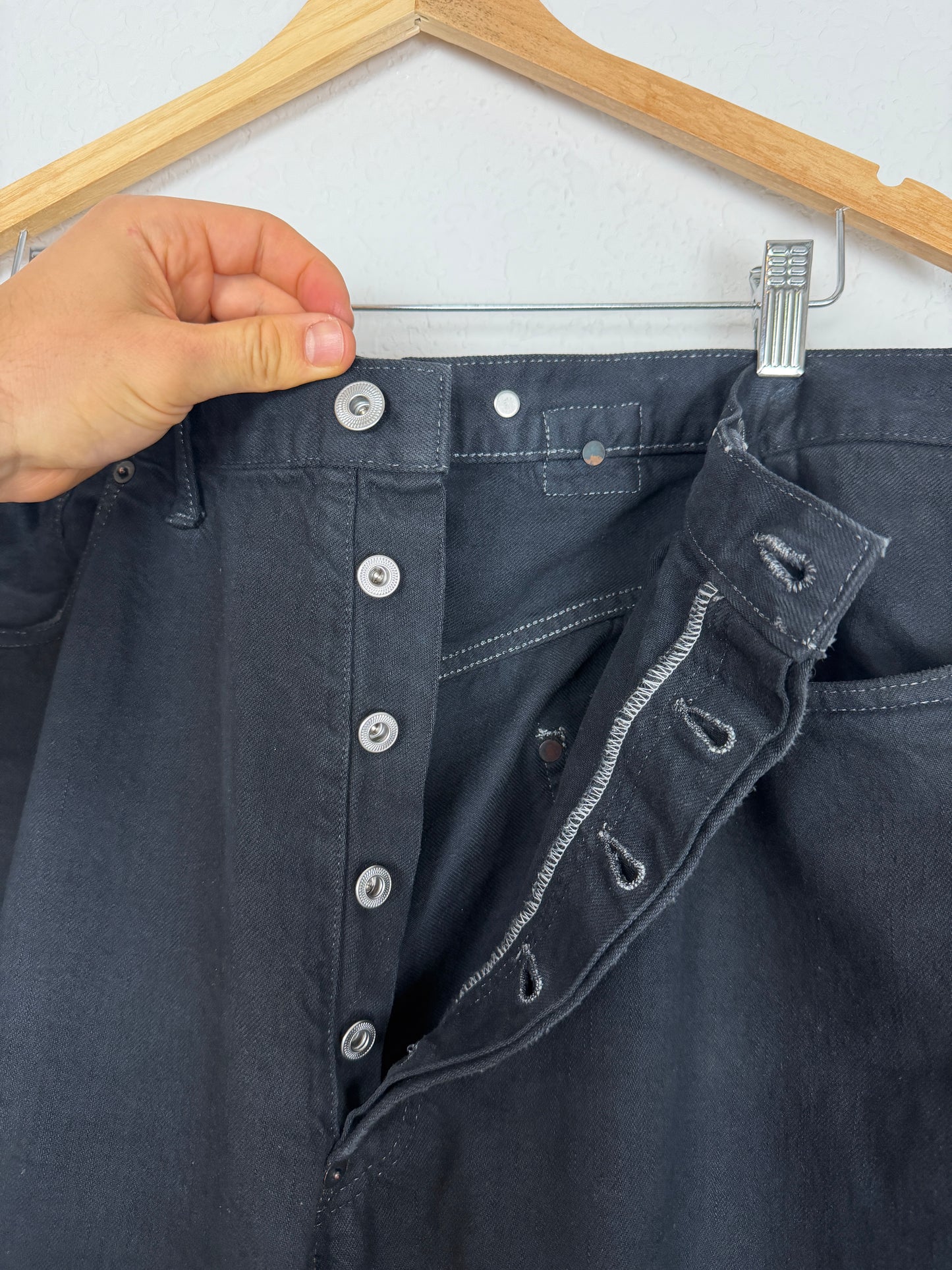 SS26 No.22 Washed Wide Denim Pants