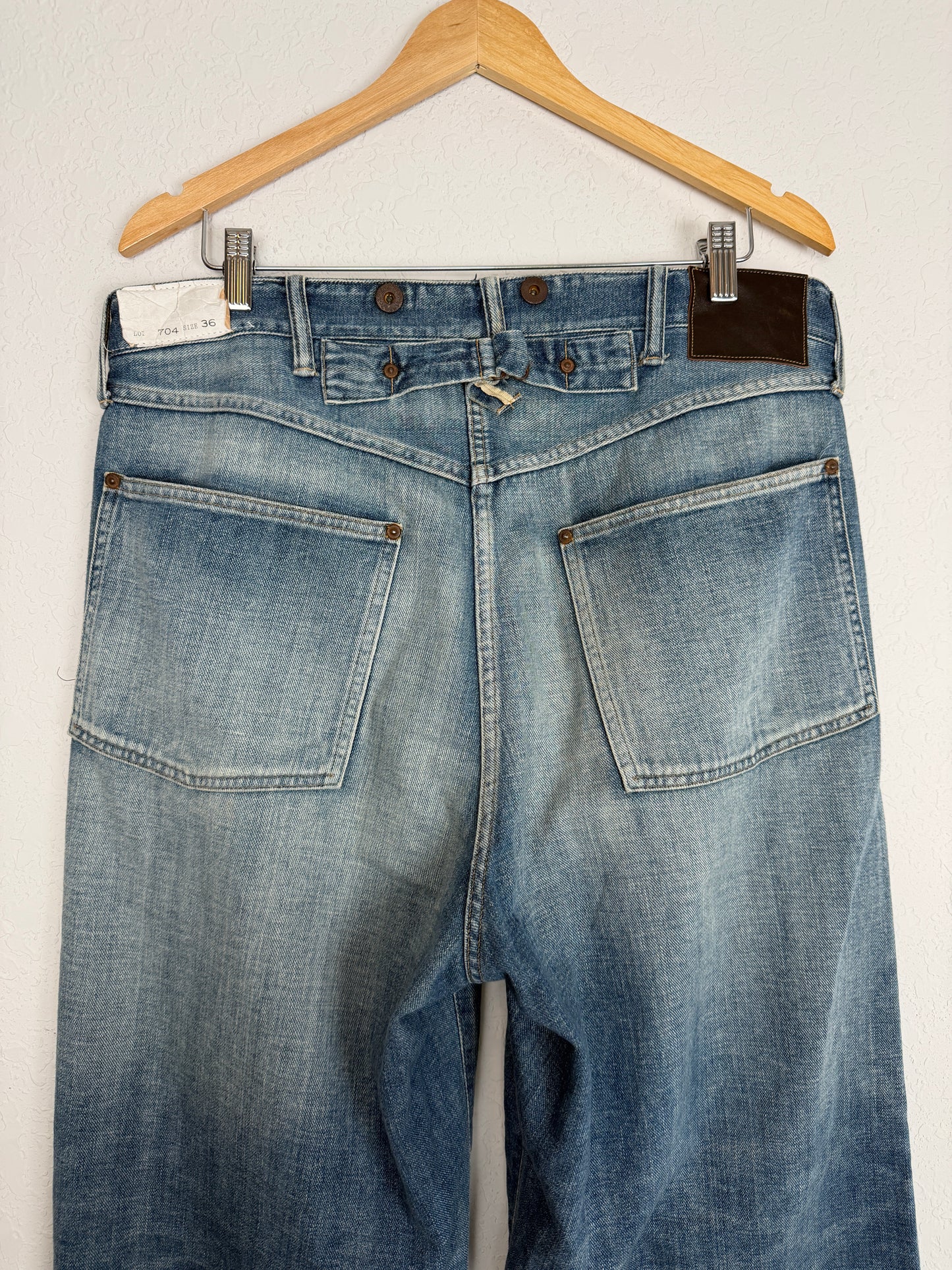 Lot. 704 Denim Trousers C.1920's