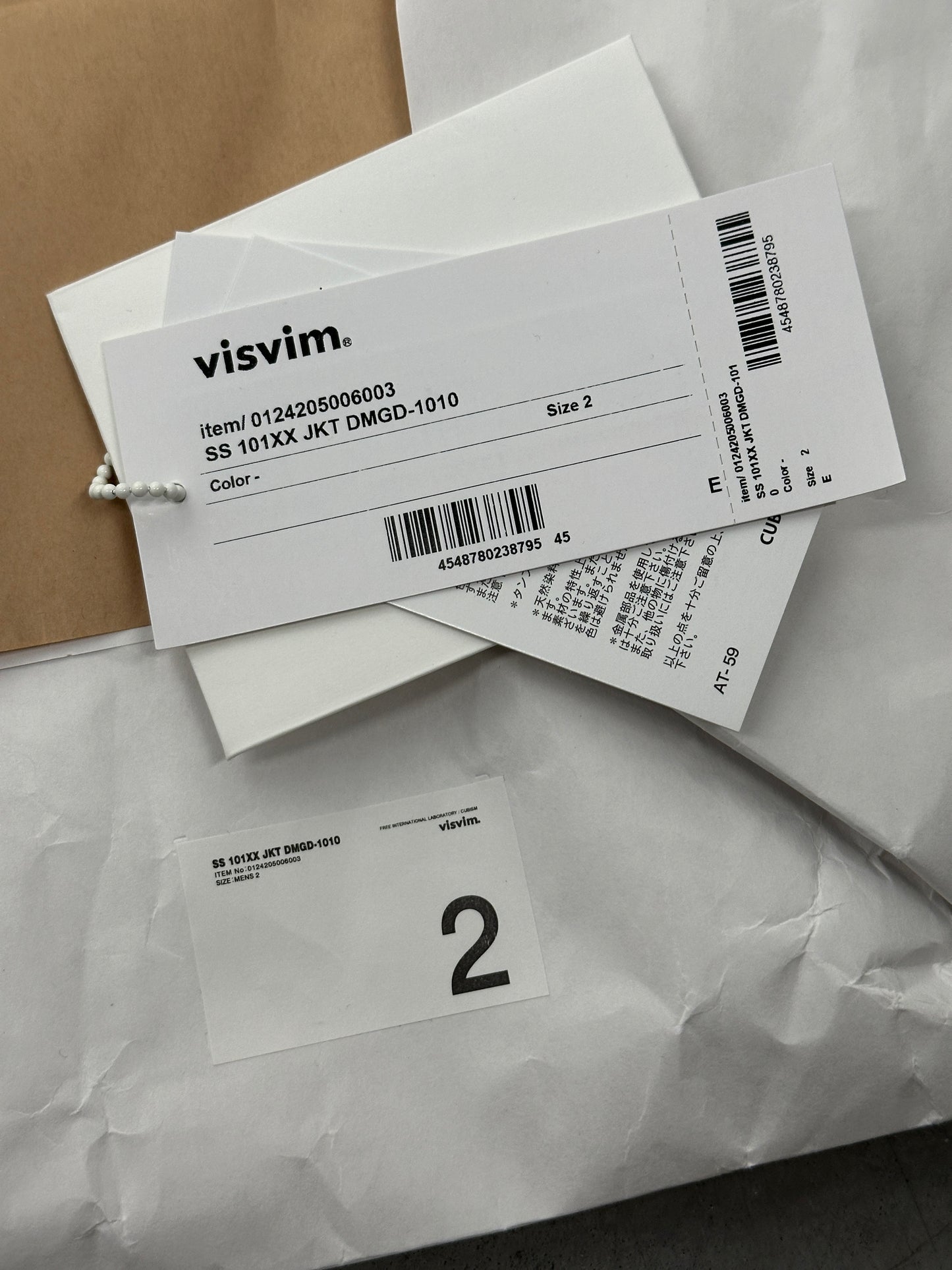 FW24 SS 101XX JKT DMGD-1010
