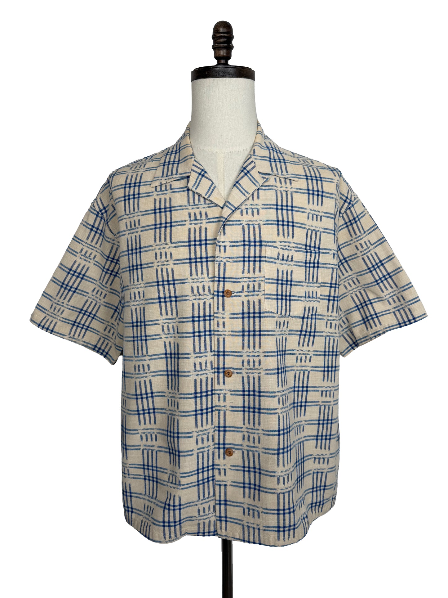 FW23 Crosby Shirt S/S Kasuri