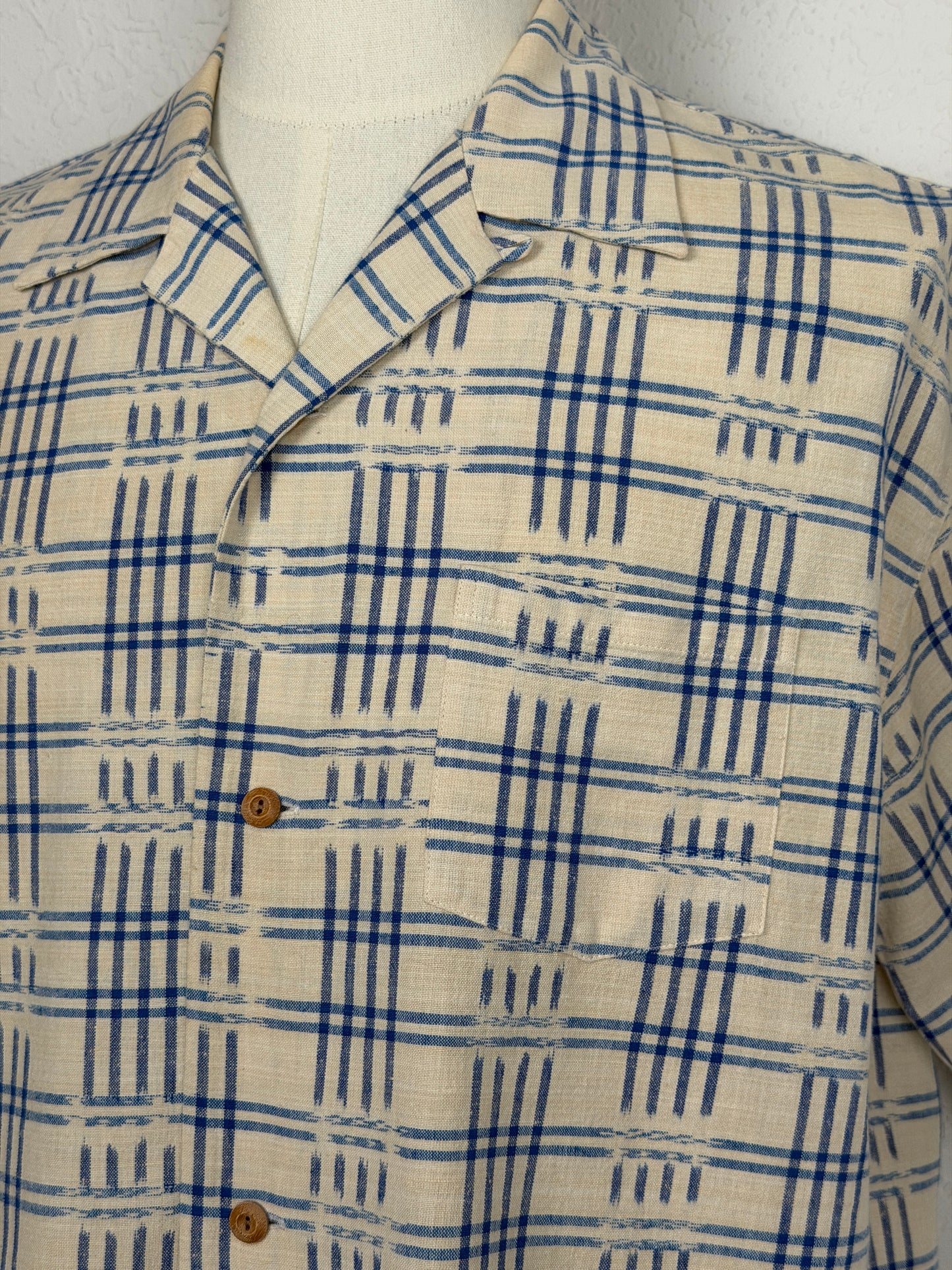 FW23 Crosby Shirt S/S Kasuri