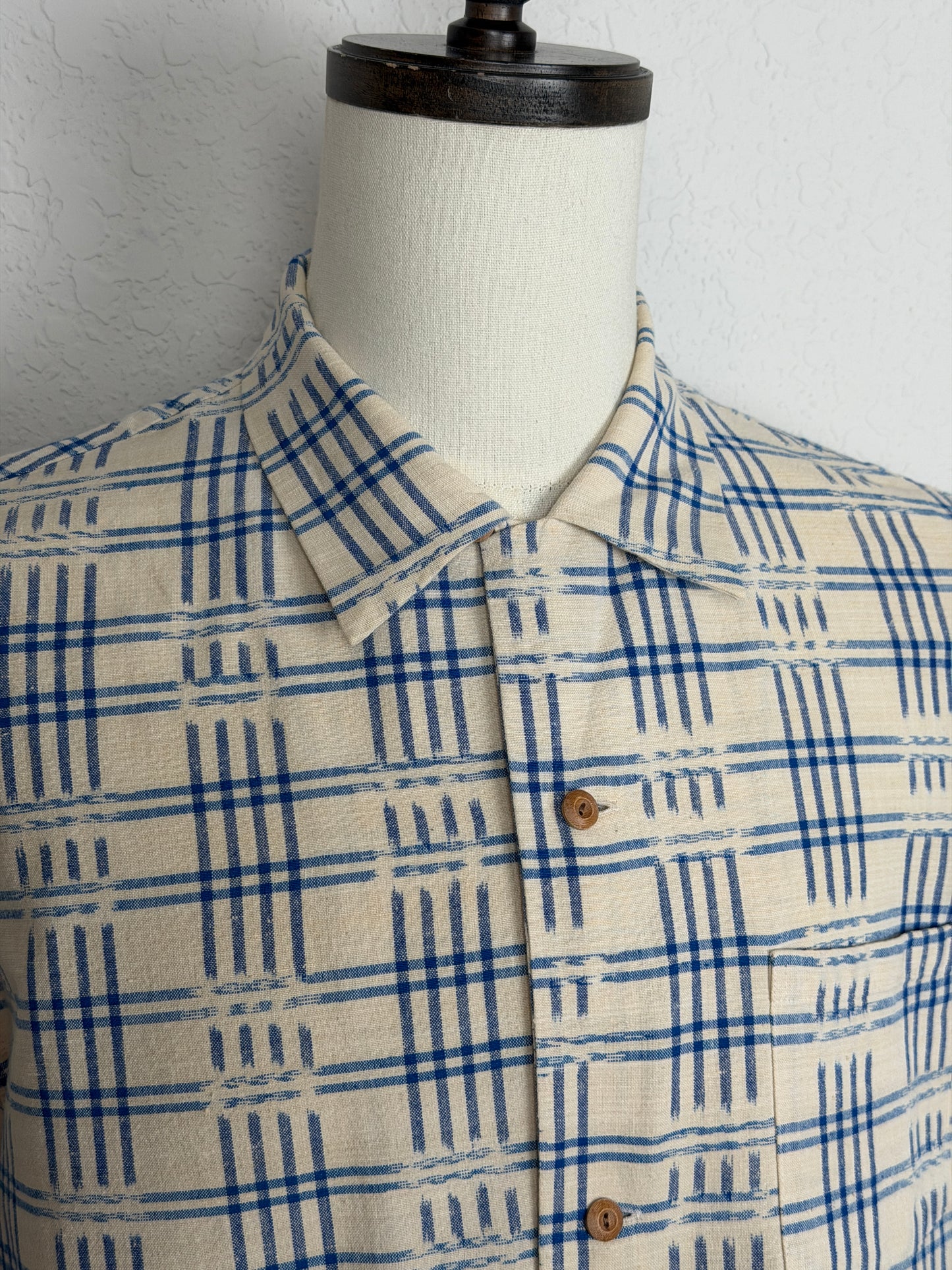 FW23 Crosby Shirt S/S Kasuri