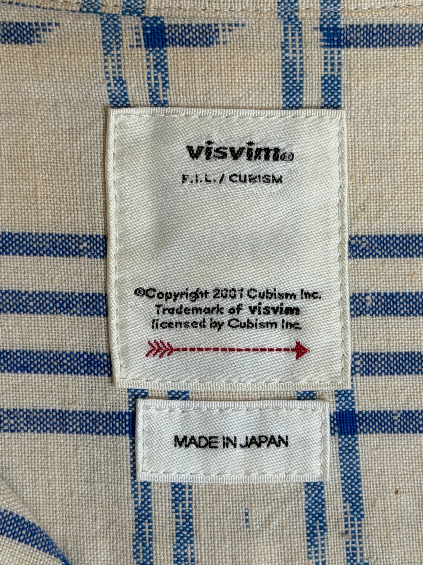 FW23 Crosby Shirt S/S Kasuri
