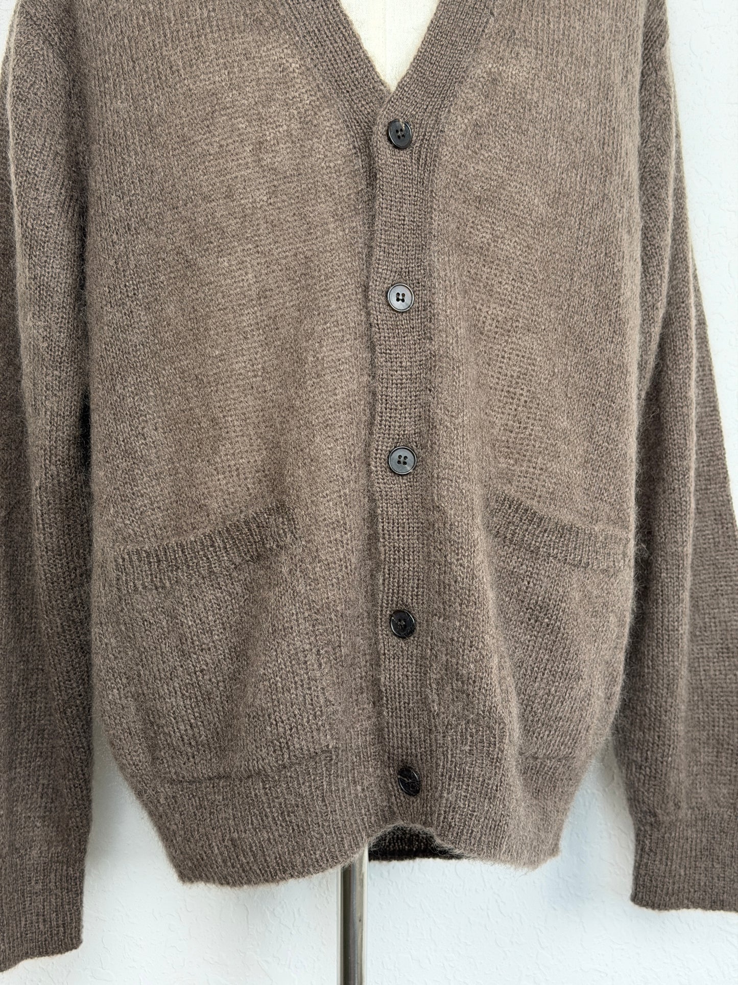 Pure Mohair V Cardigan