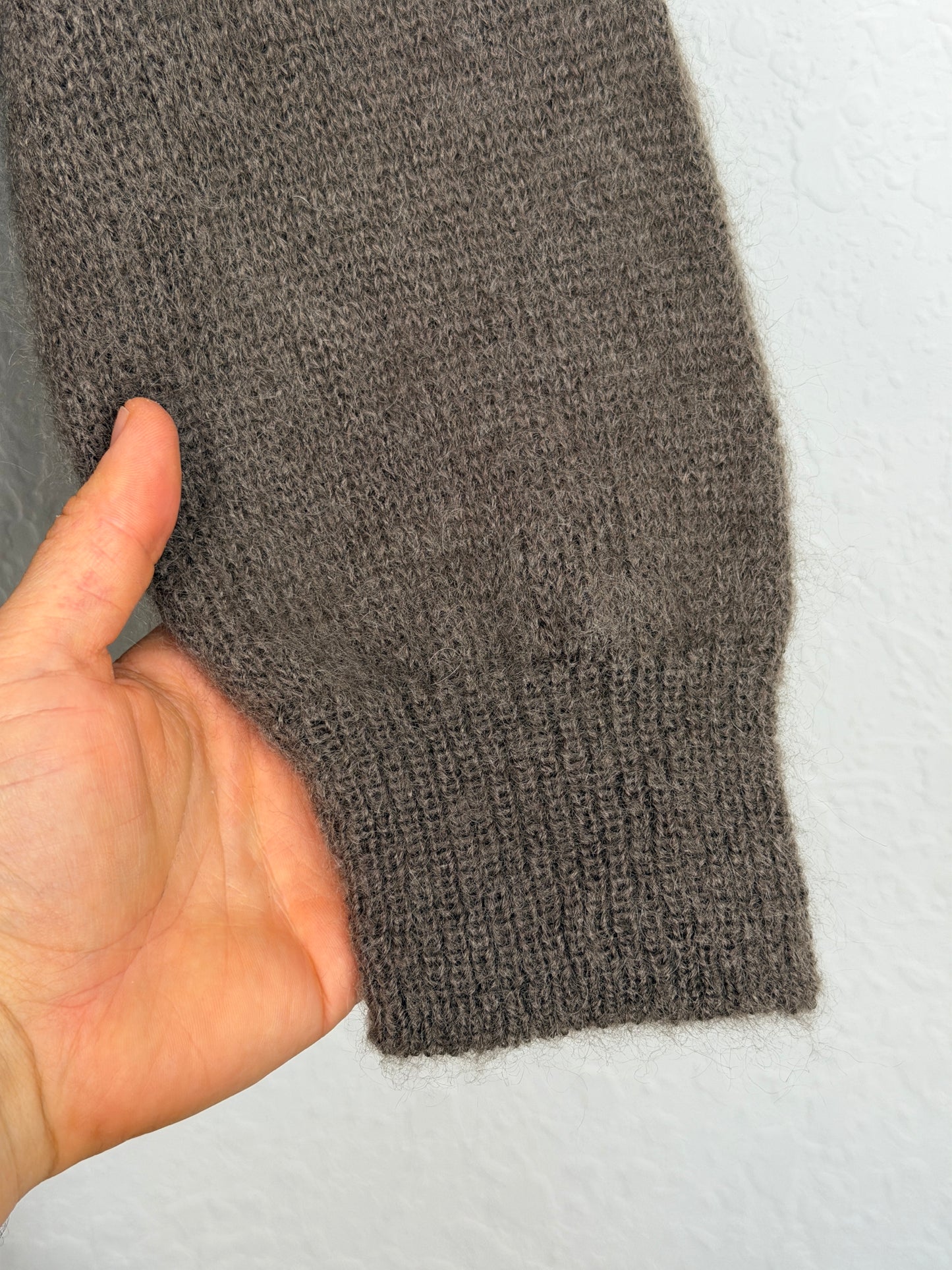 Pure Mohair V Cardigan