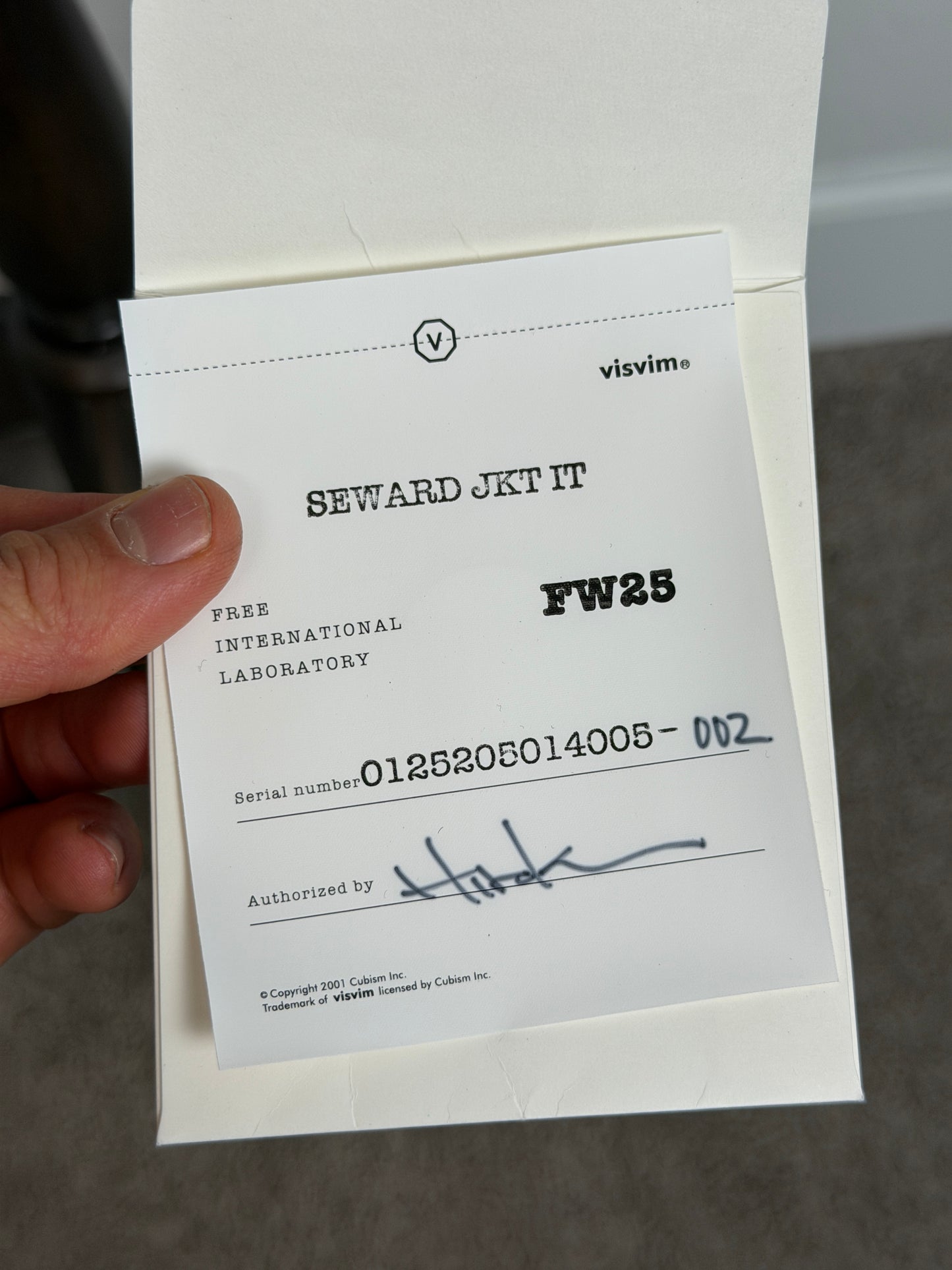 FW25 Seward JKT IT