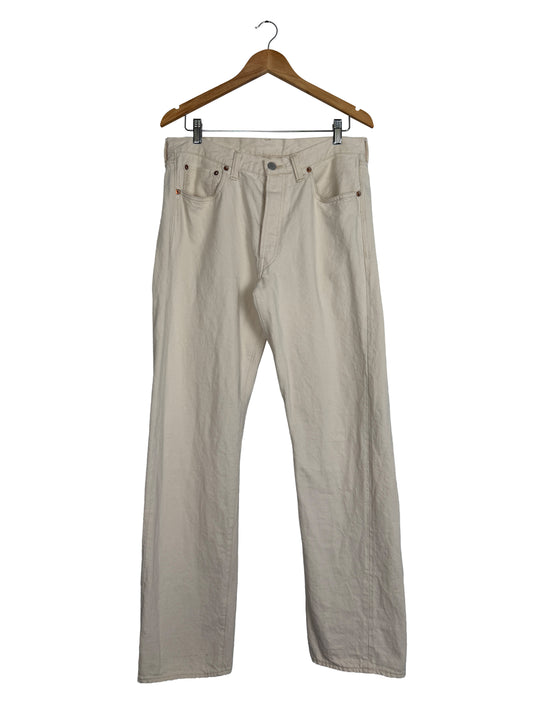 1101 Straight Ecru Denim
