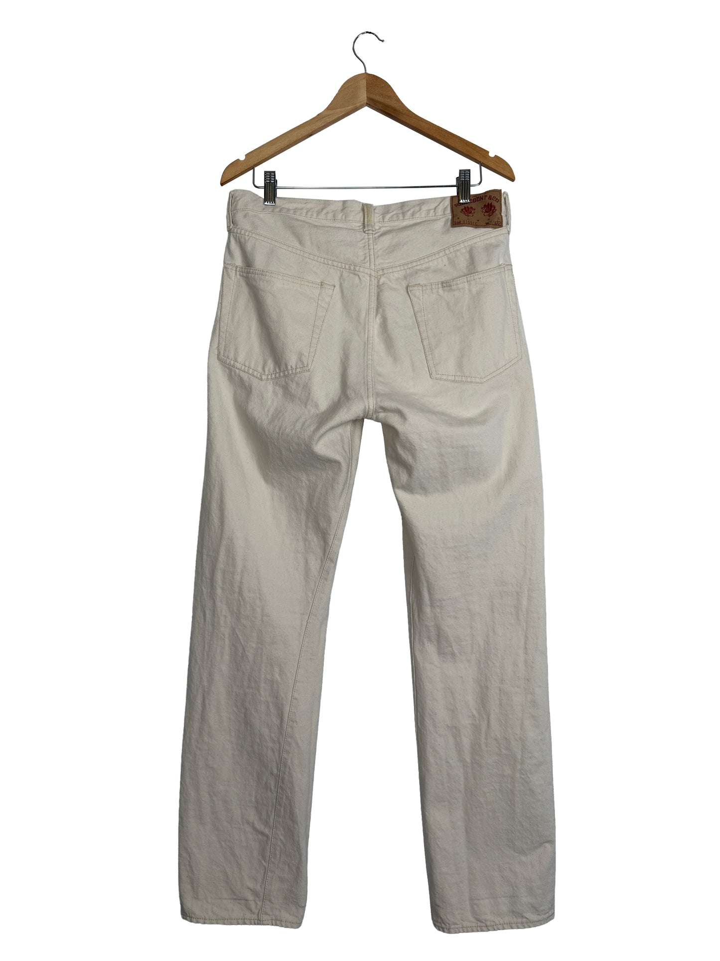 1101 Straight Ecru Denim
