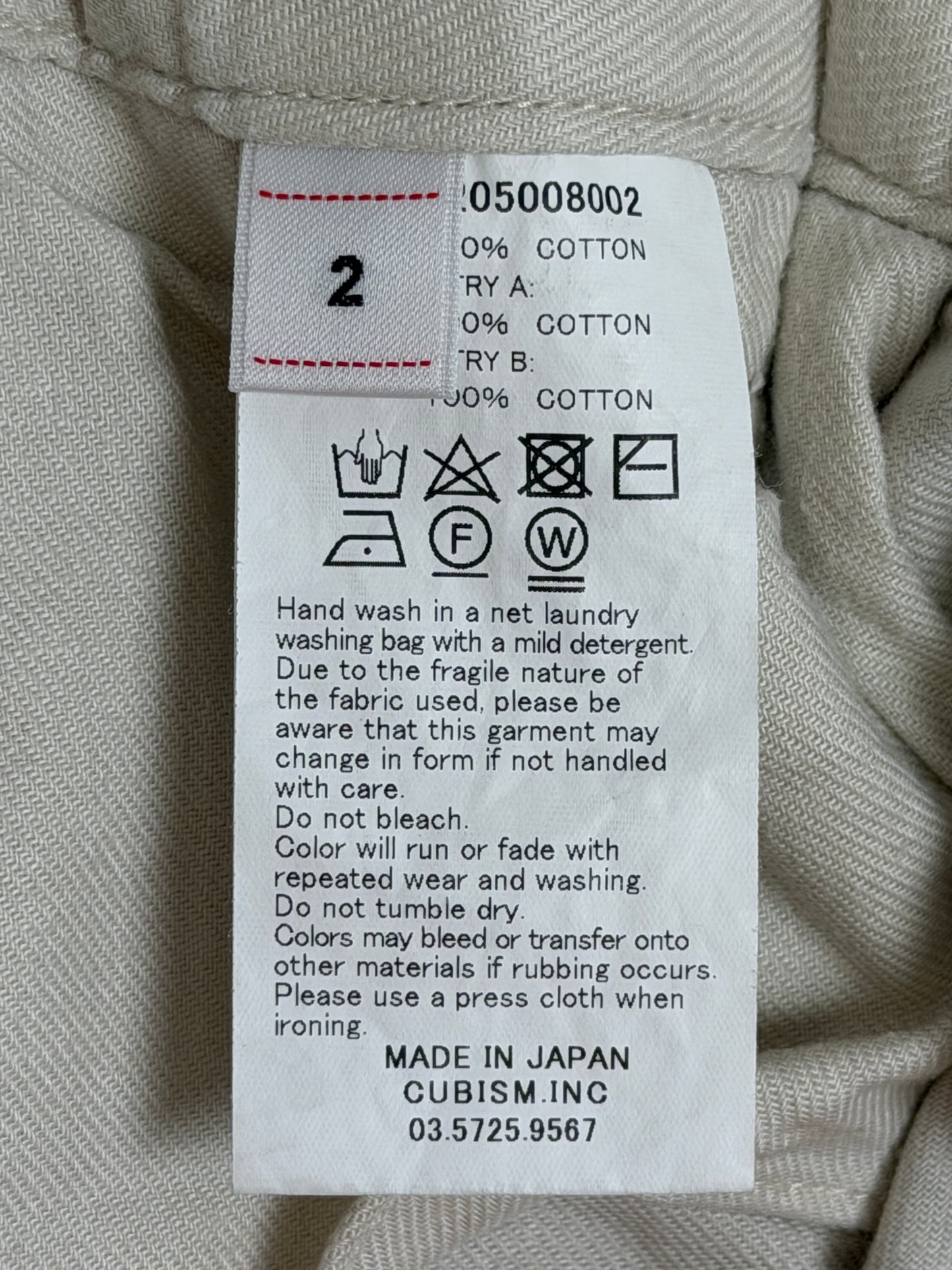 FW20 Chino Pants HW