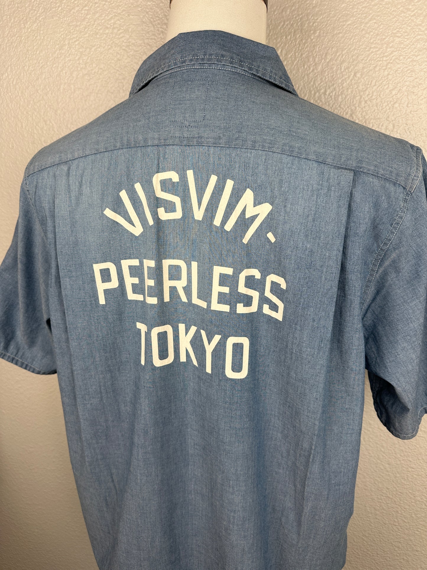 FW23 SPOT Keesey Shirt S/S Chambray *Tokyo Store Exclusive