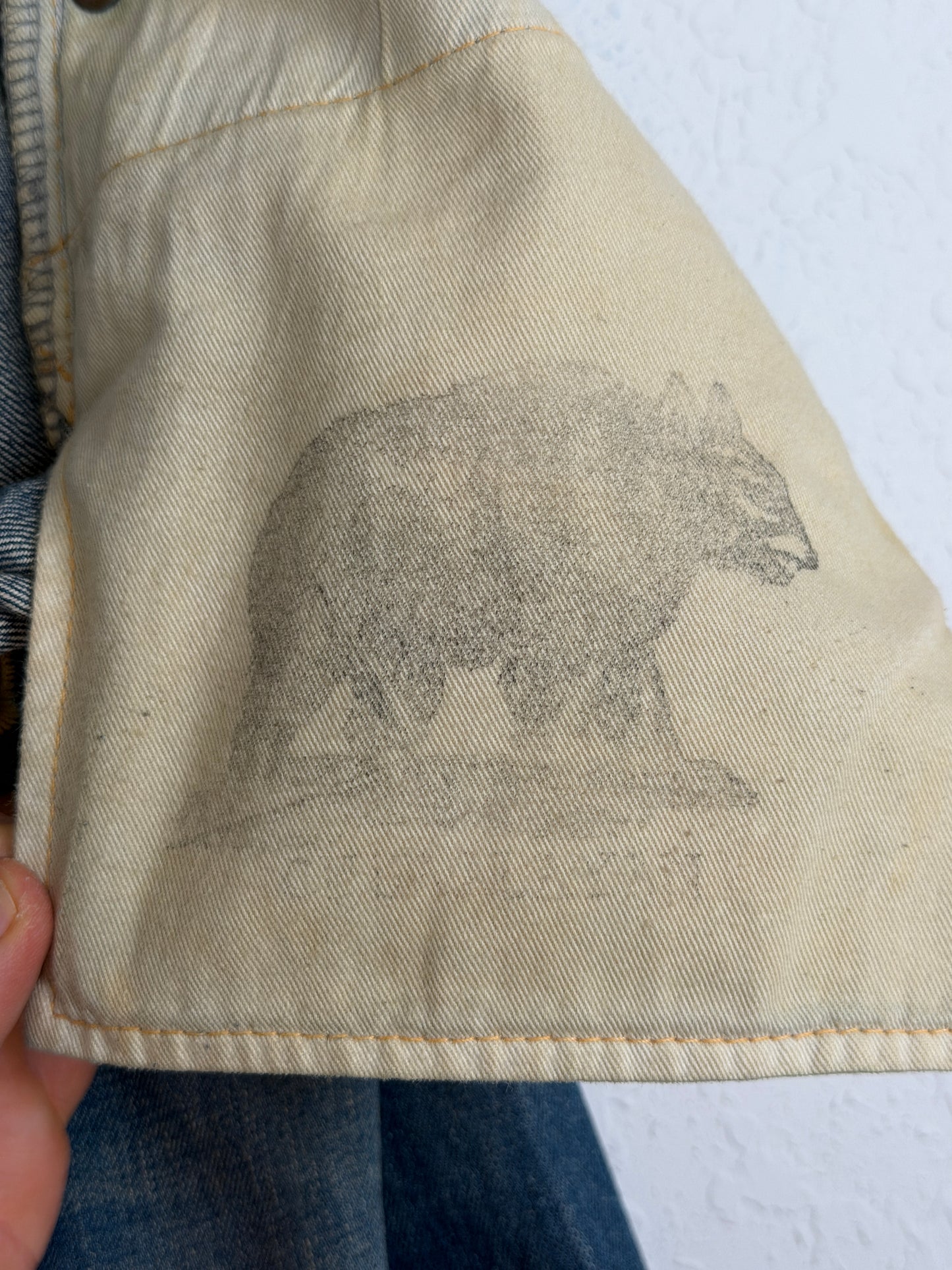 13.5oz Selvedge Denim Used Ankle Cut