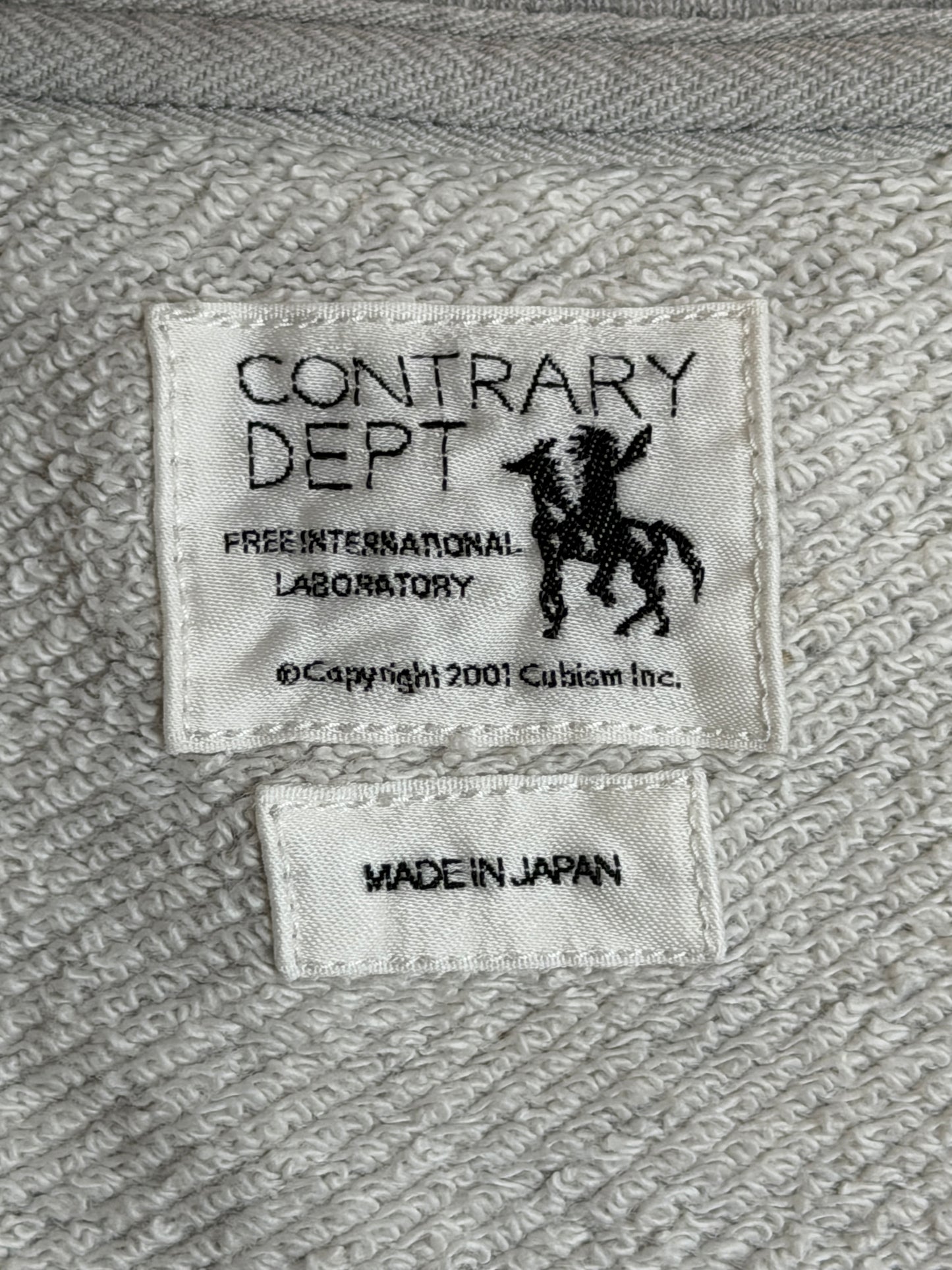 SS21 Contrary Dept. Amplus Sweat L/S Crash