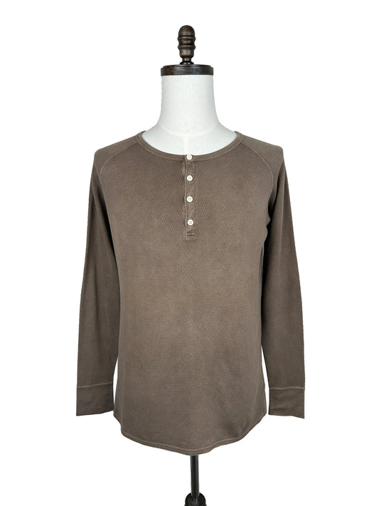 SS12 Mud Waffle Henley L/S (Giza)
