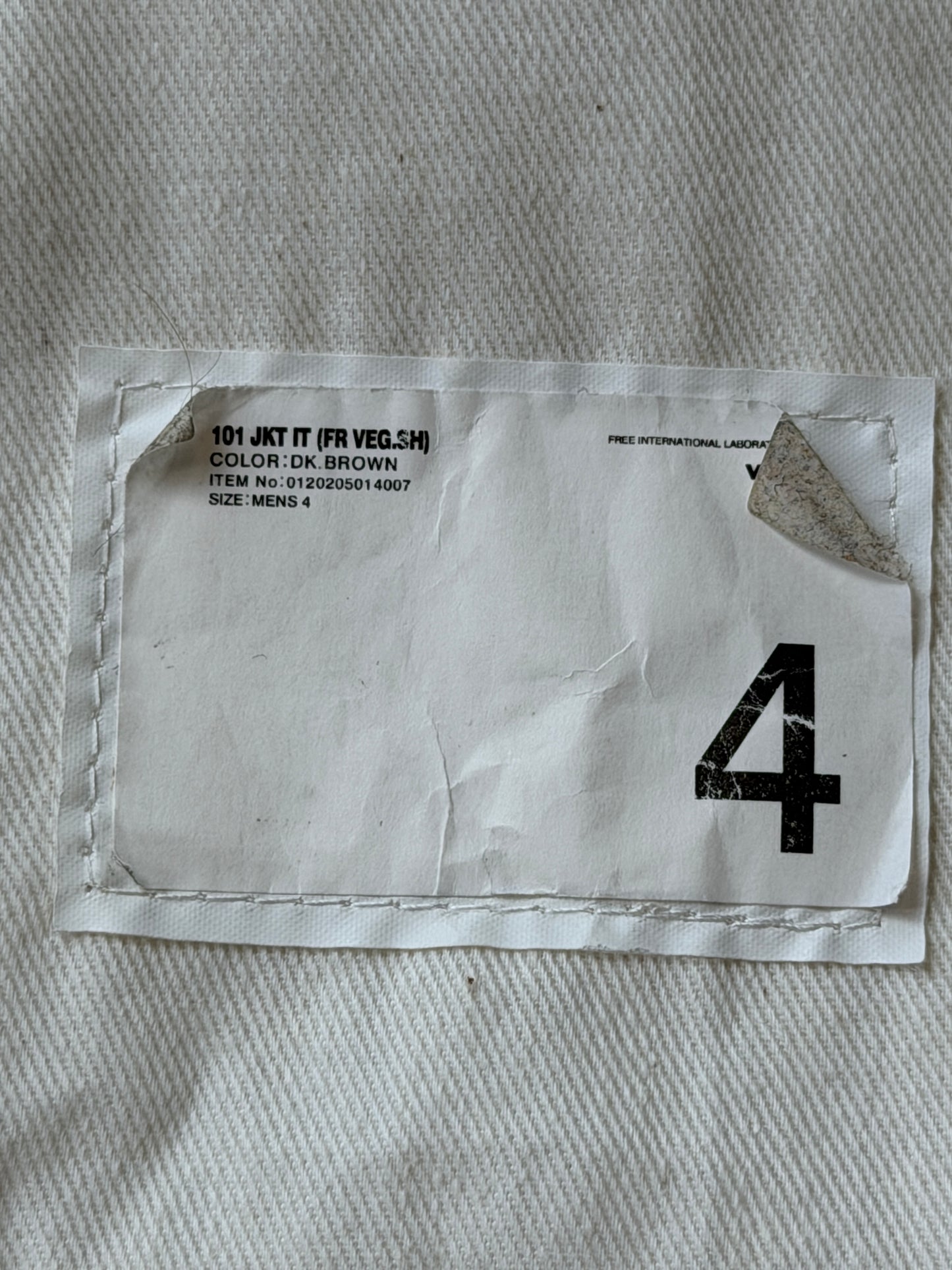 FW20 101 JKT IT (Fr Veg. Sh)