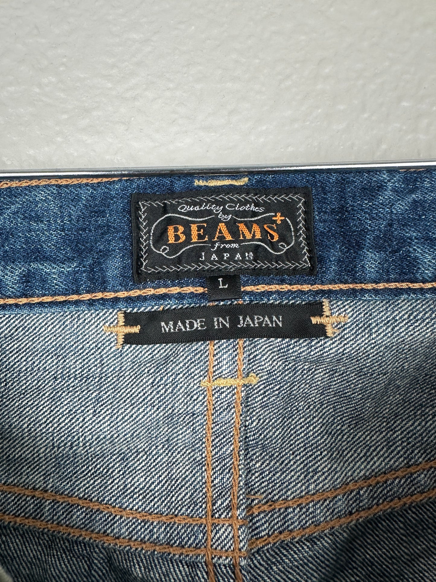 Beams Plus 5 Pocket Selvedge Washed Denim