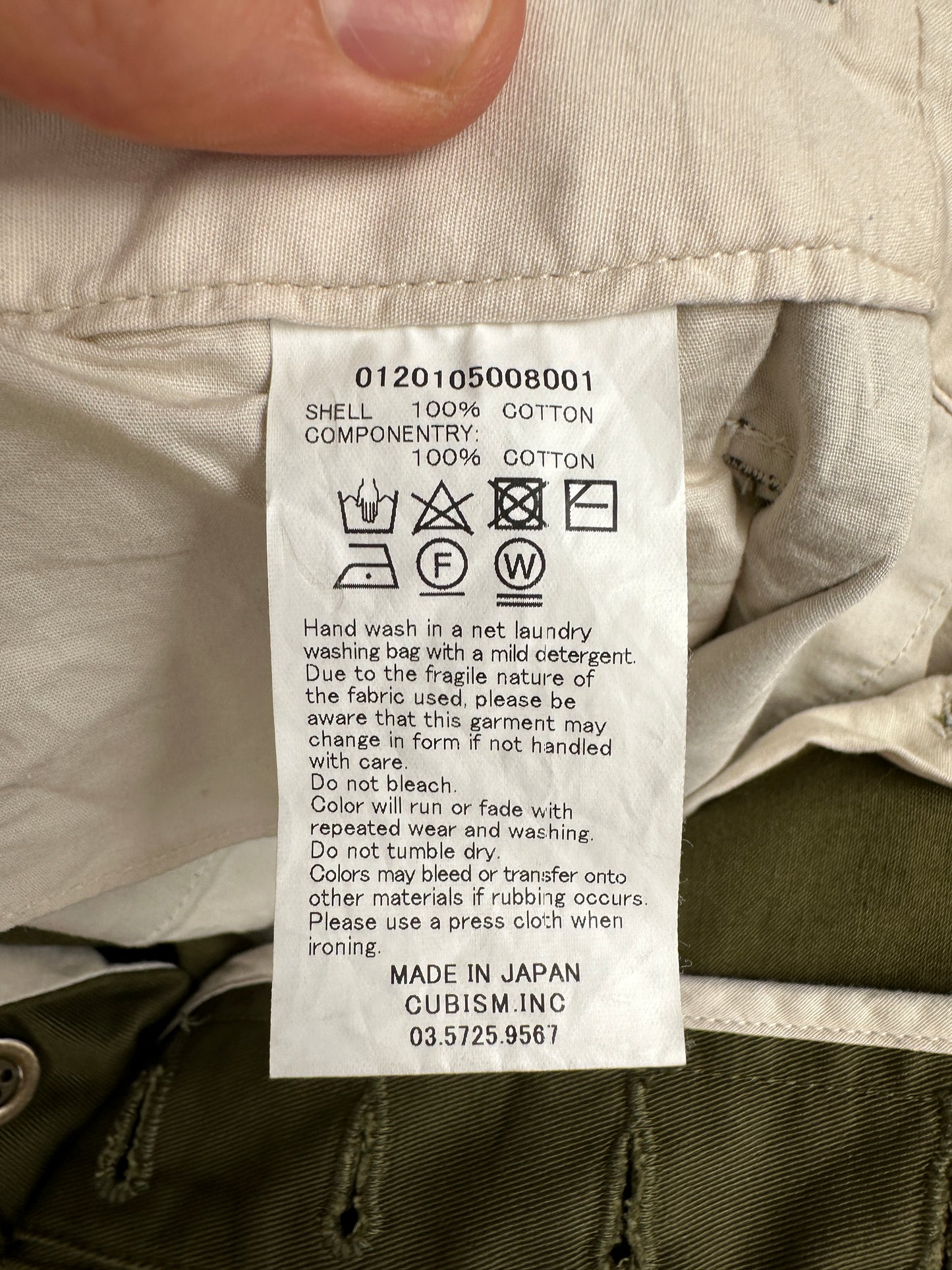 SS20 High-Water Chino