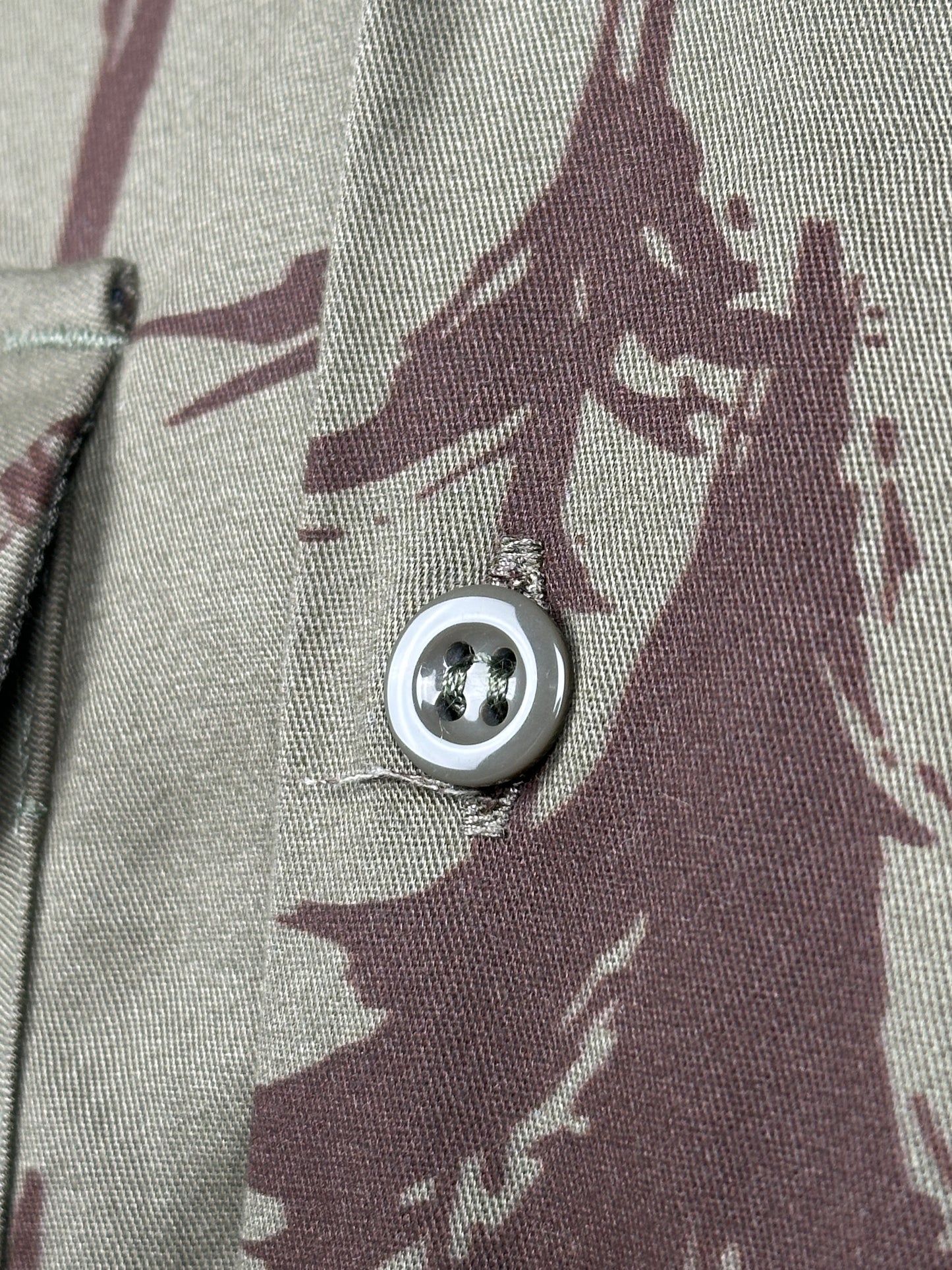 FW24 Classic Shirt - Forest Print French Twill