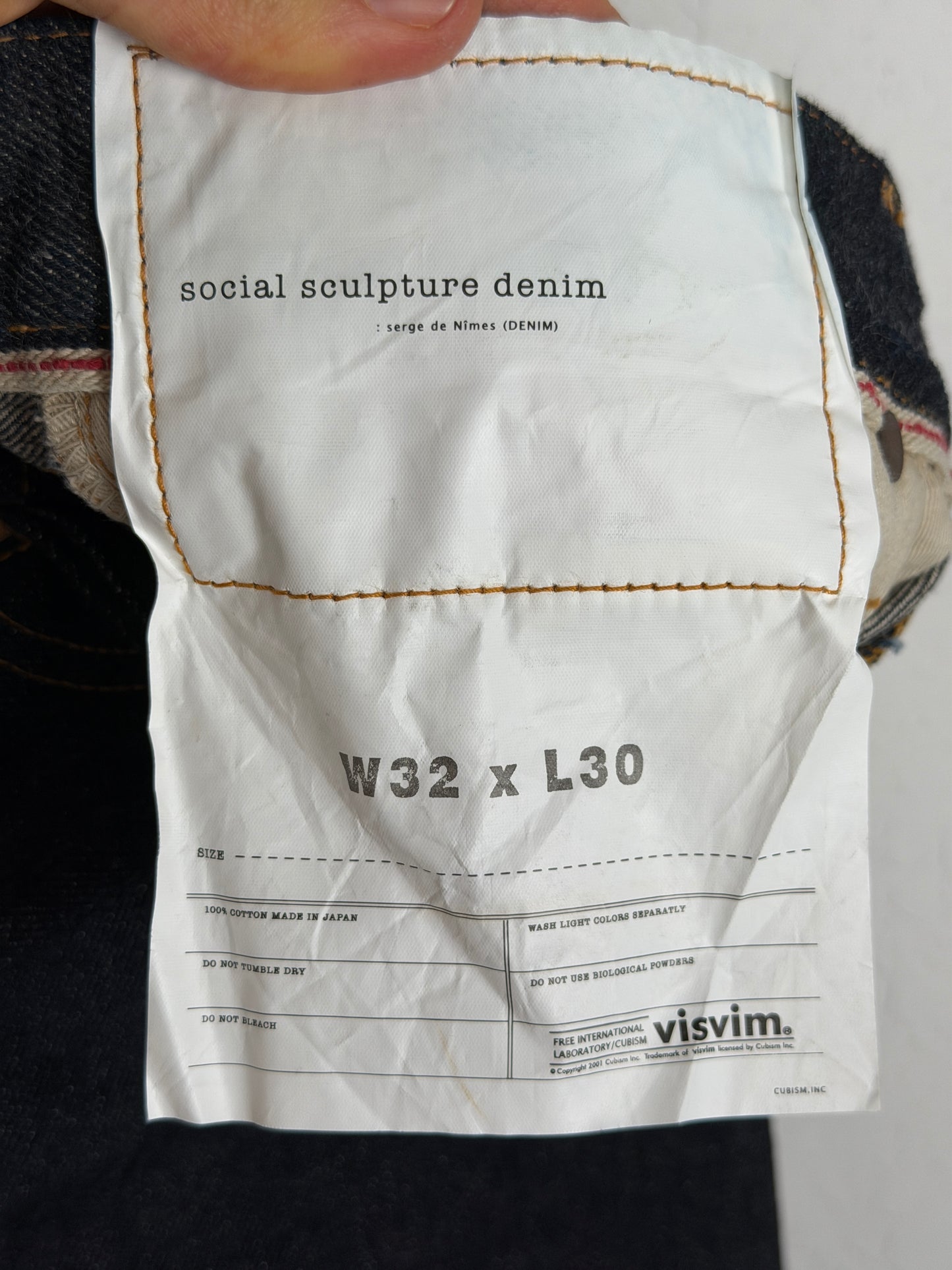 FW22 Social Sculpture 01 Slim Raw Mud OD
