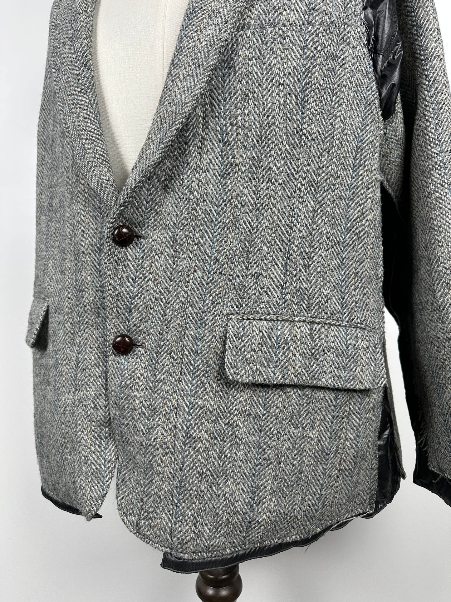 FW22 Rebuild Harris Tweed Covered Jacket