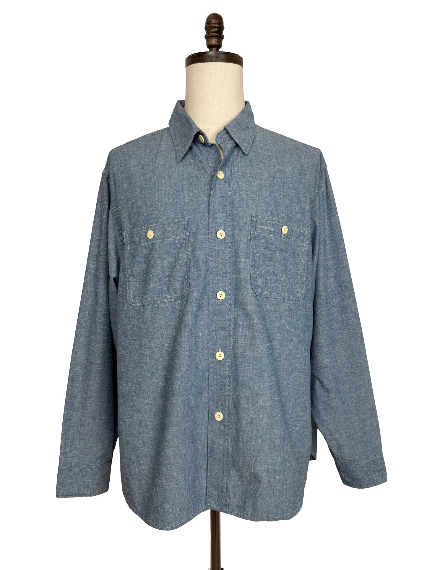 SS26 Briggs Chambray L/S DMGD