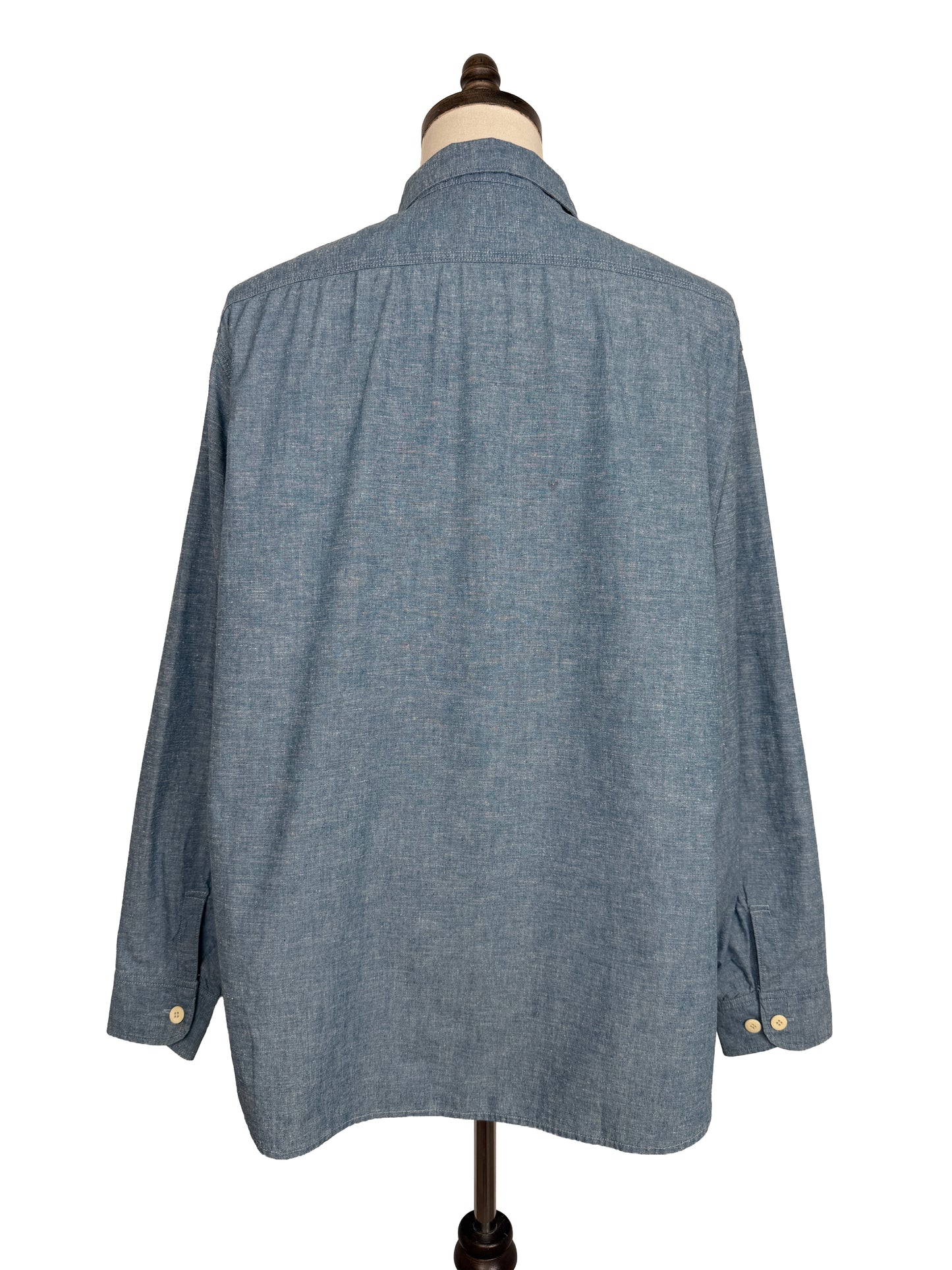 SS26 Briggs Chambray L/S DMGD