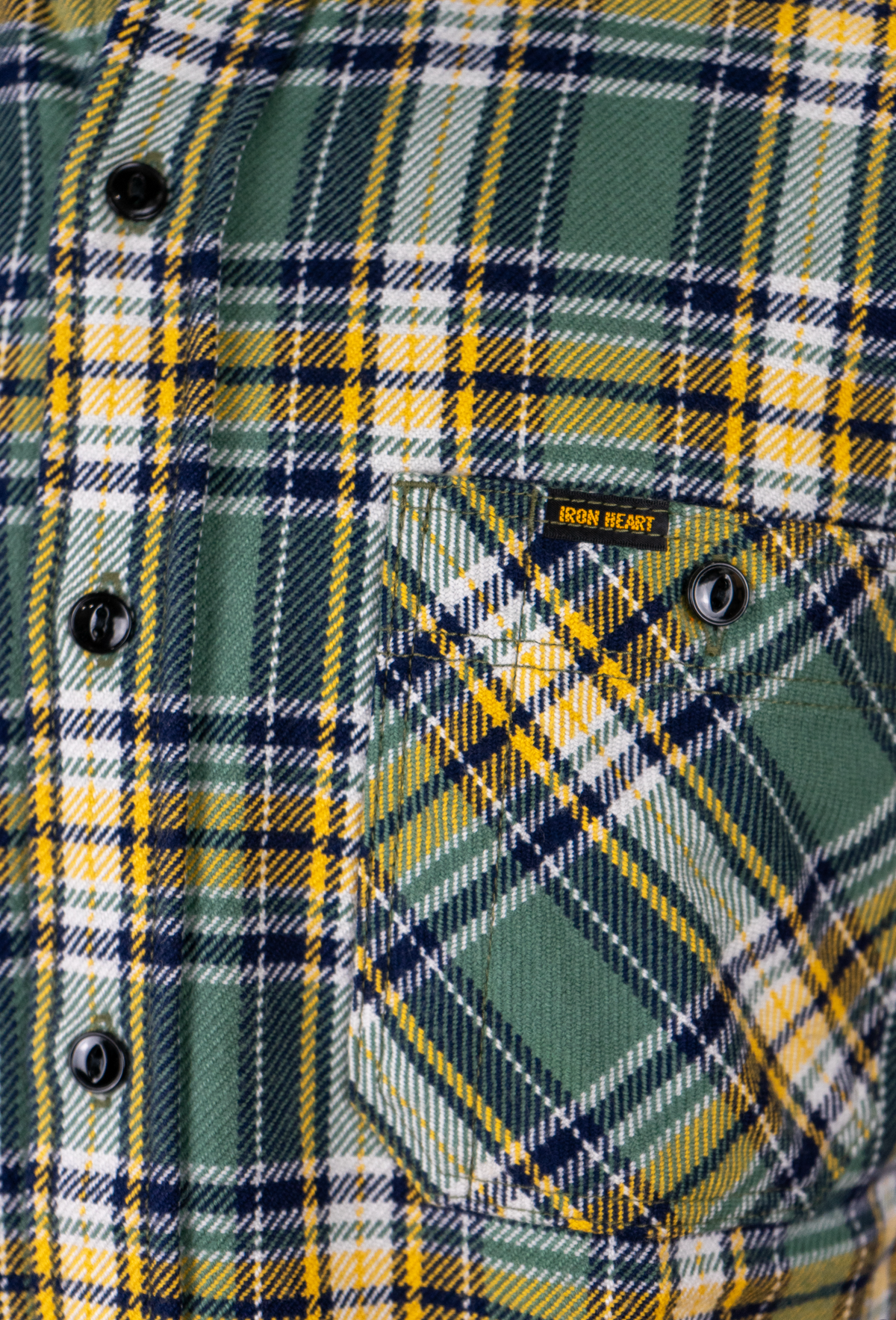 Ultra Heavy Flannel Tartan Check Work Shirt